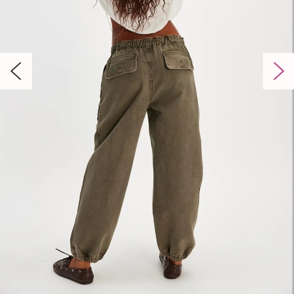 NWOT Free People River Stone Pants - Picture 2 of 8